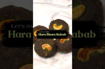 Crispy Hara Bhara Kabab Recipe | Easy Veg Snack | #shorts  #cookingshorts#kabab