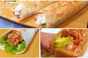 Best Chicken Wraps 3 easy Healthy Recipes | Chicken Snacks Recipes | Lunchbox Recipes