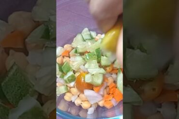 Chick Pea Salad | weight loss recipe #shorts