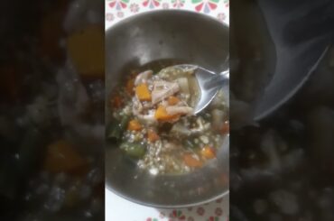 Healthy Diet for Bodybuilding | Chicken Veg Soup #gym lovers #bodybuilding