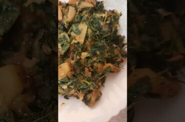 Aloo methi Sabz | Healthy Lunch time|#shorts #viral #ytshortviral #aloo #methi #lunch
