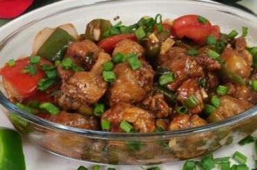 Healthy dinner recipe Mushroom chilli    mushroom chilli kaise banaen@shorts by Fatma