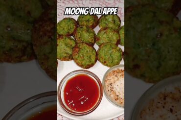|moong dal appe high protein healthy breakfast recipes|#viral #food #shorts