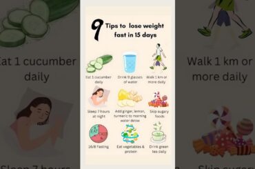 9 tips to loose weight fast in 15 days #protein #healthyfood #healthydiet #dietplan #calories #food