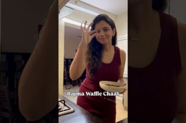 #vegetarian #highprotein #chaat #waffle #healthy #food #recipe #reels