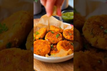 Lose Weight with this High Protein Tikki Recipe!#shorts #highprotein #tikki