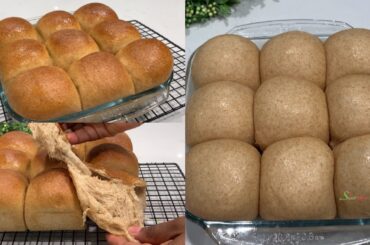 I Never Buy Bread. This Whole Wheat/Brown Bread Recipe Is Ready In Minutes & Stays Soft For Days