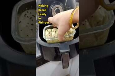 Baking Atta Bread in Airfryer #shortsfeed