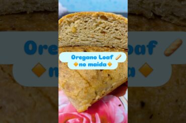 100% Wheat Oregano Bread | No Maida | Soft Homemade Bread (Oven Baked) #shorts #ytshorts #bread