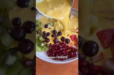 Paneer Custard Recipe #shorts #food #weightloss #recipe