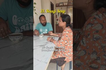 Raagi Soup | 21 of 30 | Simple and Healthy Breakfast recipe #food #healthybreakfast #trendingshorts