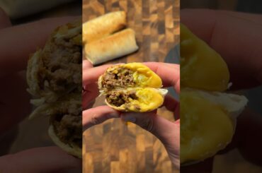 Easy Meal Prep Breakfast Burrito Recipe (CAN BE FROZEN!!) #icekarim