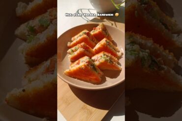 creamy and spicy hug curd Tadaka Sandwich#shortsfeed #youtubeshorts#recipevideo #sandwich#viralshort