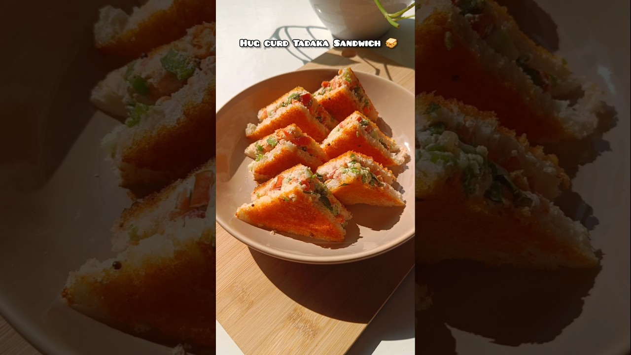 creamy and spicy hug curd Tadaka Sandwich#shortsfeed #youtubeshorts#recipevideo #sandwich#viralshort creamy and spicy hug curd Tadaka Sandwich#shortsfeed #youtubeshorts#recipevideo #sandwich#viralshort