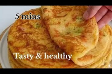 Only 5 minutes Healthy breakfast &dinner recipes | tiffin recipes | kids healthy lunch box recipes