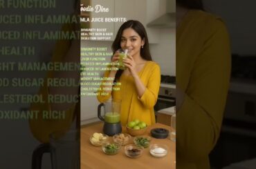 Healthy Amla Juice Recipe | Immunity Booster Drink | Glow Skin & Weight Loss #amlajuice