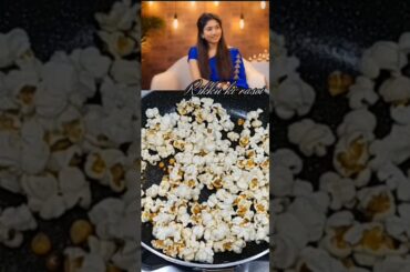 Sai Pallavi favourite popcorn  Healthy Recipe | #trending#viral#recipe #shorts#ytshorts#rikkukirasoi