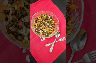 Weight Loss Series-1High protein Healthy Salad Recipe#protein#salad#healthyfood#chickpeasalad#shorts