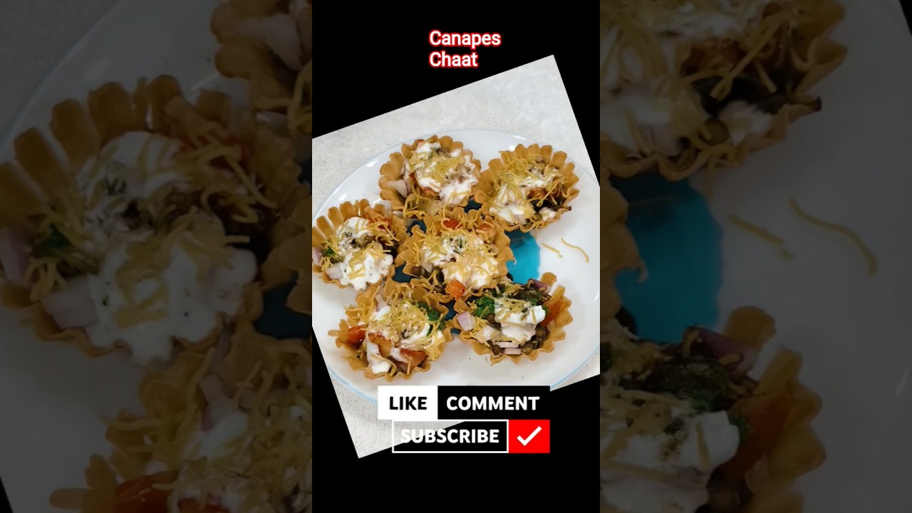 CANAPES CHAAT|BASKET CHAAT|TOKARI cHAAT/#viralvideo #ytstudioes #shortsvideo /healthy recipe/snacks CANAPES CHAAT|BASKET CHAAT|TOKARI cHAAT/#viralvideo #ytstudioes #shortsvideo /healthy recipe/snacks