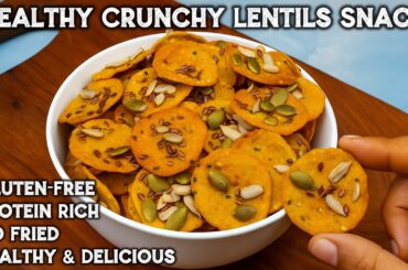 Transform Lentils into Crispy Healthy Snacks | Gluten-Free, Protein Rich & Super Tasty!