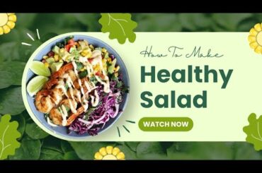 Healthy Salad Recipes | #health #healthylifestyle #healthyfood #food #healthyeating #healthcare