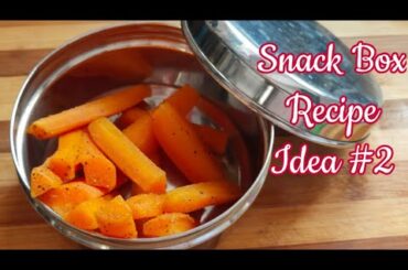 Snack Box Idea 2 | #shorts | Kids Snacks Box Ideas in Tamil | Carrot Fingers | #kurinjikathambam