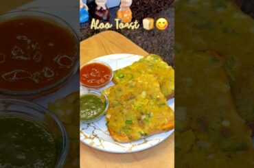 Aloo Toast Recipe || Healthy Snacks Recipe || #shorts #toast #snacks #viral #ytshorts