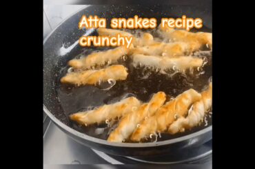 tea time snake recipe#aata snake recipe#sweet kainchi snake#indiandessert #healthy #food #food
