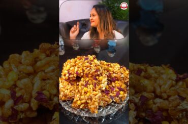 Best Evening Snack | Chana Gud Murmura Chikki | Healthy Snacks #shorts #vikashkhanna #celebirtyreels