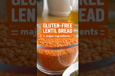 Gluten free!! Lentils&healthy #lentil gluten-free bread #grew up eating this #gluten-free recipe#