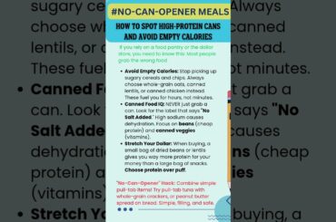 Tight Budget Meals: Your Guide to High-Protein Pantry Essentials for Food Security