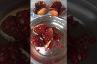 anaar pomegranate #fruits #food #cooking #healthy #recipe #duet #fruit