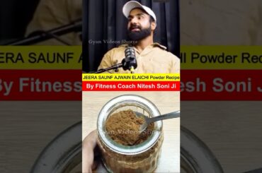 Jeera Saunf Ajwain Elaichi Powder Recipe | Pet Ki Problem | Weight Loss & Digestion Magic #shorts