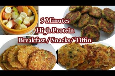 Healthy & Quick tiffin recipes for kids/ Lunchbox recipes/ Easy Breakfast/ Snacks/ Tiffin recipe