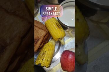 Quick Breakfast #health #healthy ##foodie #breakfast #simple #simplerecipe #recipe #shorts #viral
