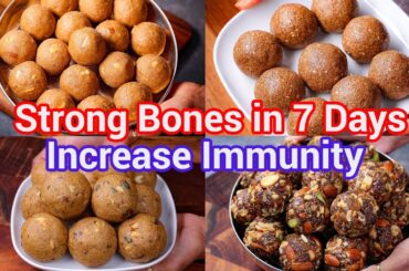 Healthy Medicinal Dessert Recipes | Home Remedy Sweets for Strong Bones & Immunity | Ayurvedic Sweet