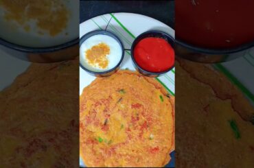 Daal chilla recipe/healthy breakfast recipe #shortvideo #food #daalrecipes #moongdalchillarecipe