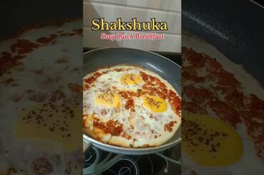 Egg Shakshuka | Easy Shakshuka Recipe | Breakfast Idea | Healthy & Tasty!5 Min    recipe | Viral