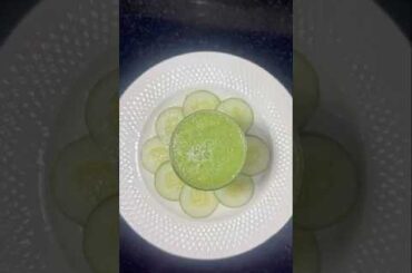Fresh cucumber juice benefits #healthydrink #healthy #healthyliving