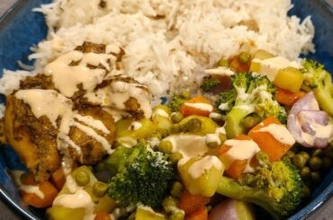Grilled Chicken Platter | Healthy recipes | Quick Chicken Platter.