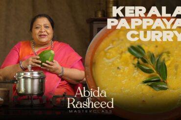 Kerala Papaya Curry | Omakka Parippu Curry with Coconut | Healthy Kerala Recipe | Abida Rasheed