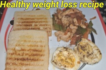 Easy Sandwich Recipe with veggies| Weight loss recipe |Easy healthy Sandwich Recipe |Egg recipe