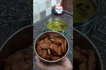 vendhaya rasam & valakkai fry | lunchbox recipes in tamil | easy lunchbox recipes #lunchbox#viral