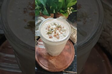 Instant Energy Dry Fruits shake #shortsfeed #food #shorts #shake #recipe