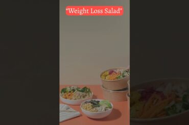 Best Salad for Weight Loss #shorts #cooking #shortsfeed #recipe #shortstart #shortvideo