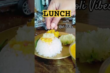 Homestyle Indian Lunch: Rice, Dal & Aloo Gobhi Magic  #recipe #rolivibes