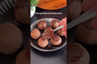 No Bake 3 Ingredient Healthy Treat #viralreels #healthyfood