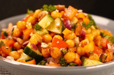 Super Easy High Protein Salad  Healthy & Delicious in Minutes