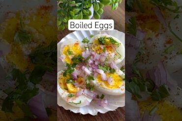 Boiled Eggs | Healthy Snacks Recipes | #egg #viralvideo #shorts #food #recipe #healthyfood #reels