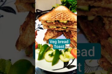 #veggiebreadToast #shortvideo #recipe #tastyfood  #susheeshomekitchen